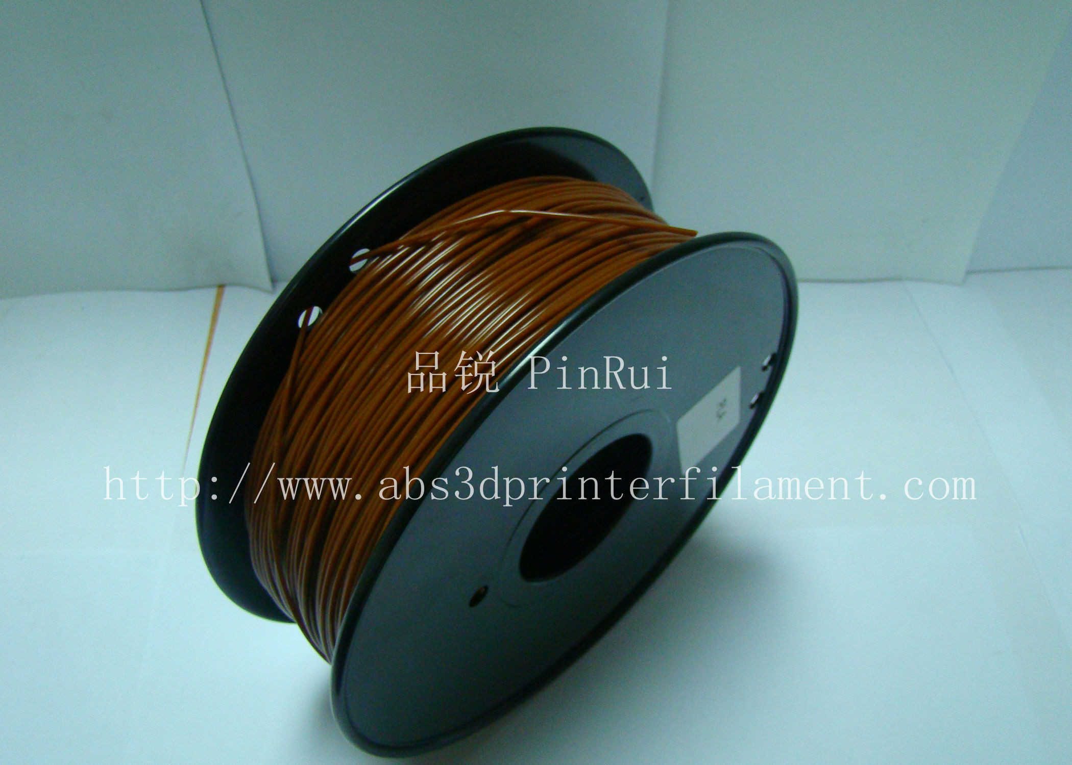 China Brown PLA Filament 3D Printer Materials 1kg / spool wholesale
