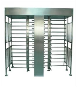 China two-direction card dual lane full height turnstile for pedestrian access control wholesale
