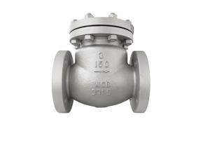 China Cast Steel Material Flanged Swing Check Valve Size 3 Inch wholesale