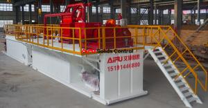 China HDD Mud Recycling System For Drilling Mud Slurry Water Sand Separation wholesale
