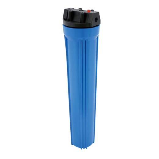 China 220V 20 Inch Big Blue Water Filter 39*23*73cm 0.4MPa Domestic Water Filter wholesale