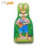 Buy cheap rabbit shaped chocolate tin boxes for Easter day from wholesalers