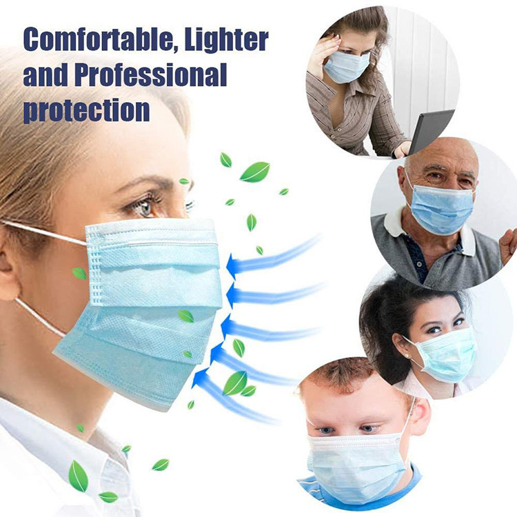 China Antibacterial Disposable Surgical Mask Splash Repellent For Medical Staff wholesale