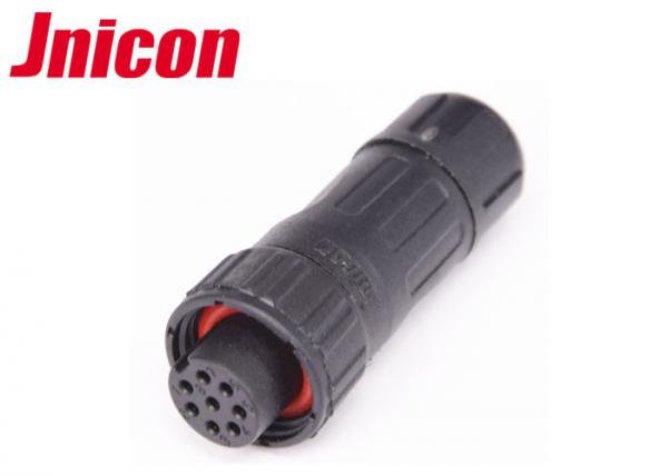 Quality PA66 Waterproof Circular Connector 8 Pin For Power And Data Transmission for sale