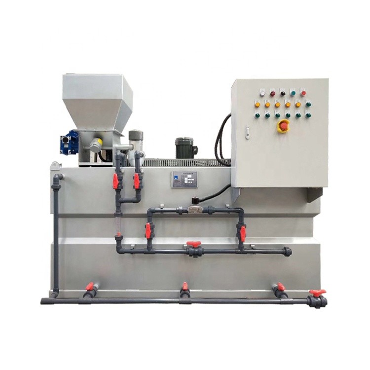 China 5KW Polymer Preparation Unit Automatic Chemical Sewage Treatment Plant 460V wholesale