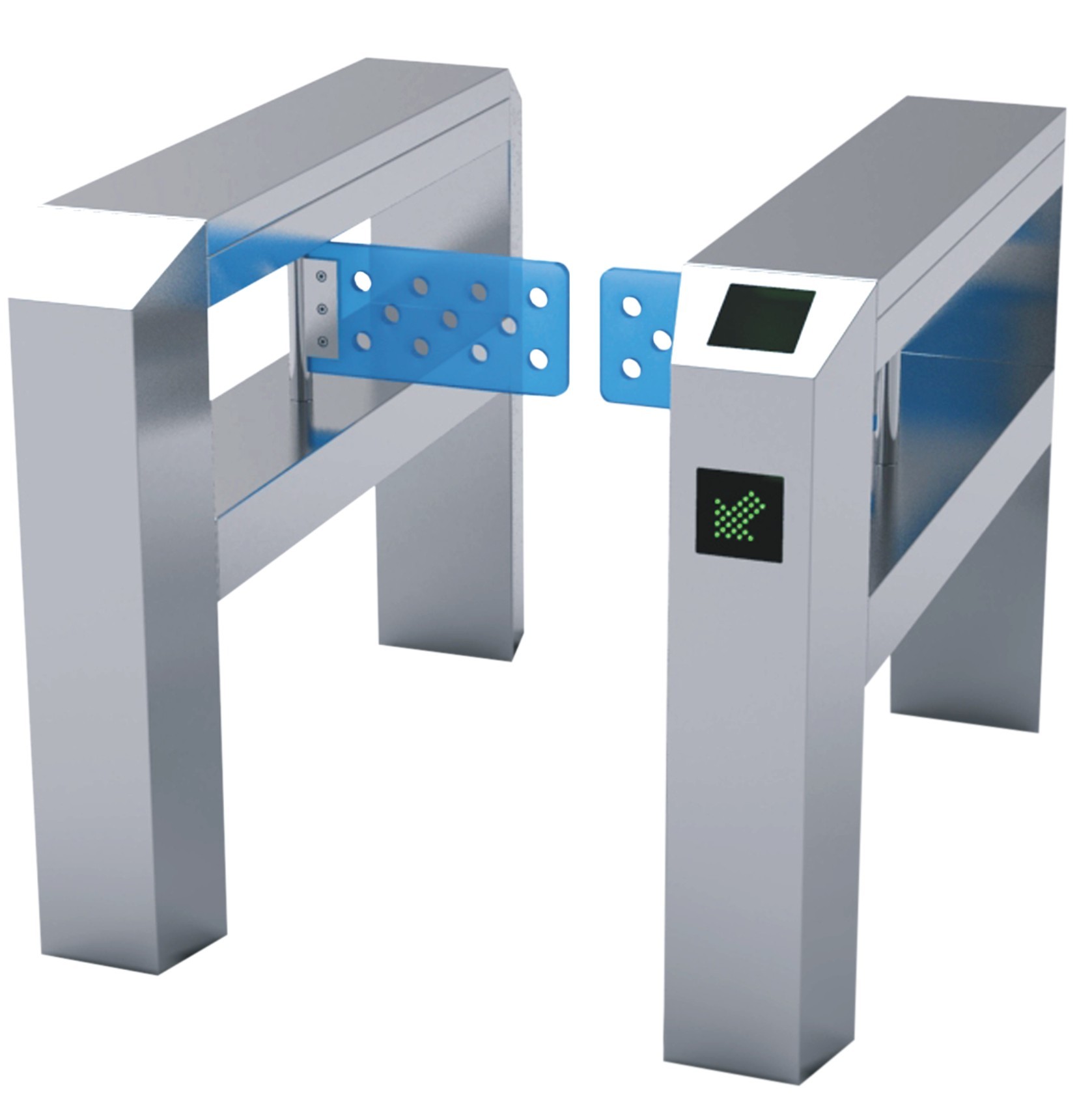 China Optical security turnstile systems gates for Enterprise’s Entrance and Exit Attendance wholesale