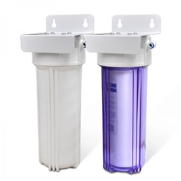 Two Stages 10 Inch Water Filter 180 L/H 310*130*320Mm LIQUIDZING
