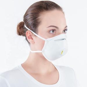 China White Color Cup FFP2 Mask Lightweight Air Pollution Protection Mask wholesale