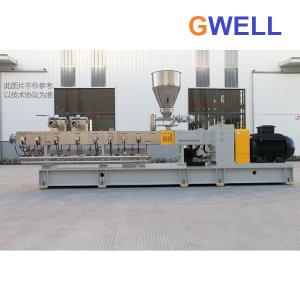 China 85mm Conical Co Rotating Twin Screw Extruder Mixing Melting wholesale