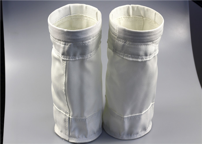 China Non Elongation Dust Filter Bag , Cloth Filter Bags High Efficiency Heat Treatment wholesale