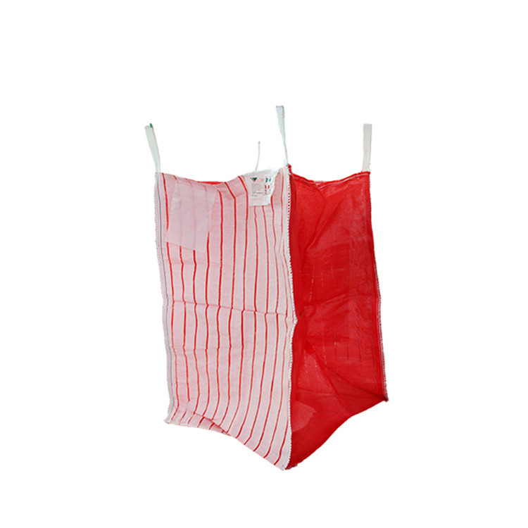China Firewood Ventilated Industrial Mesh Bags , High Strength Mesh Onion Bags wholesale