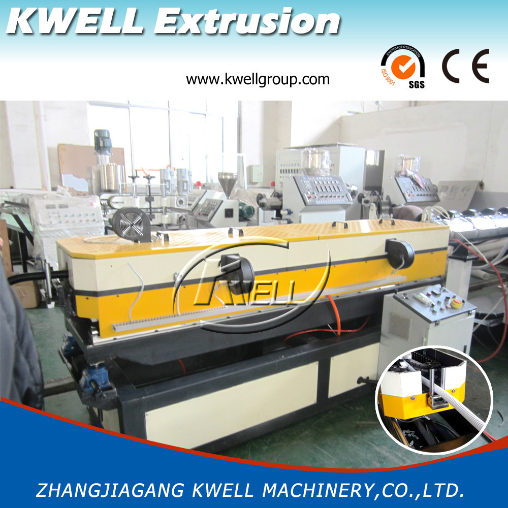 China PVC/PP/PE/EVA Plastic Pipe Extrusion Line, Flexible Pipe Making Machine wholesale