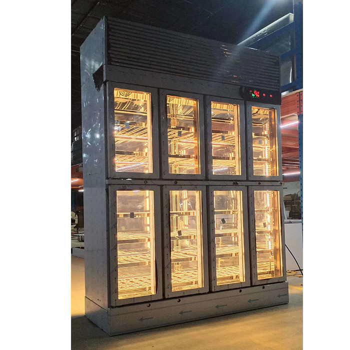 China swing door Upright ODM wine Display Refrigerator wholesale