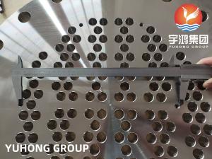 China ASME SA182 F310s / F2520 Heat Exchanger Parts Tube Sheet wholesale