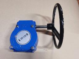 China single stage worm-gear actuator speed reducer for pneumatic butterfly valve gearbox wholesale