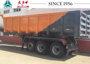China 3 Axle Heavy Duty Tipper Trailer 40 Tons Payload For Kenya Construction Transport wholesale