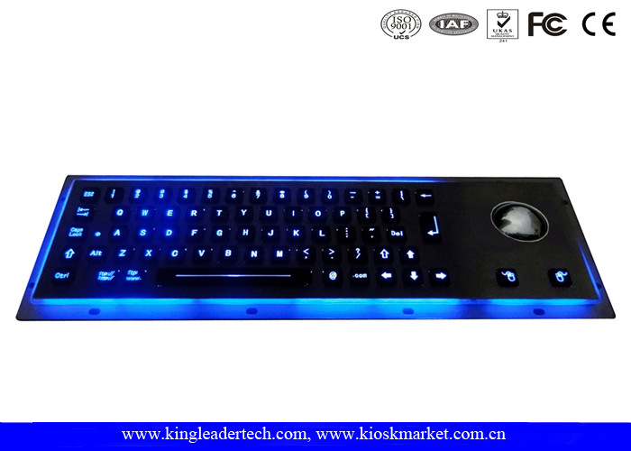 China Waterproof Illuminated Metal Keyboard EMC With High Temperature-Resistant Polycarbonate Keys wholesale
