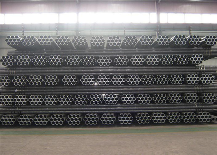 China ERW Roung Carbon Welded Steel Tube BS3059-Ⅰ With 6000mm Zinc Coated wholesale