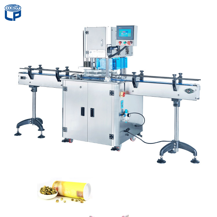 China 35cans/Min Automatic Can Seaming Machine , 4 Rollers Aluminum Can Sealer Machine wholesale
