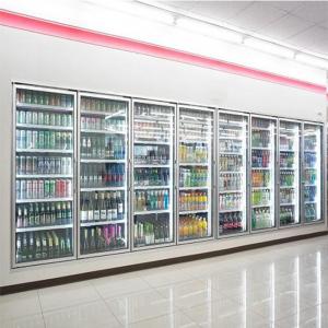 China 700mm Door R404a Walk In Cooler Freezer for drink Display wholesale