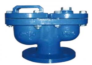 China Ductile Iron Double Ball Air Valve , Automatic 1.6mpa Air Release Valves wholesale