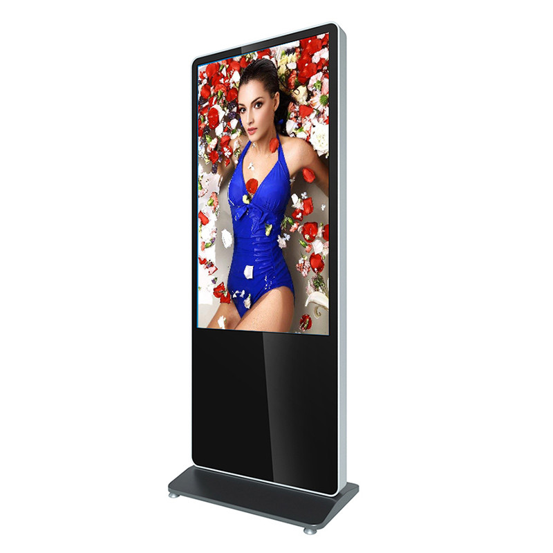 China hot selling in malaysia 42 49 inch inch kiosk Interactive housing floor stands android display frame wholesale
