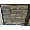 Buy cheap Black Limestone Stone Veneer with Steel Wire Back,Black Stone Ledger Wall from wholesalers