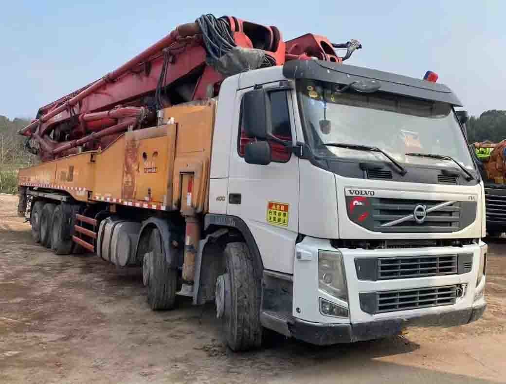 China Used Sany 62M concrete Pump with Volvo Chassis Model 2013 wholesale