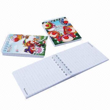 China PU Leather/PVC/Printed Paper Cover Notepad, Could Change to Sticky Notepad Inside  wholesale