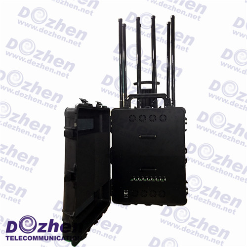 China 180W 1000M WiFi 2.4G 5.8G Drone Signal Jammer wholesale