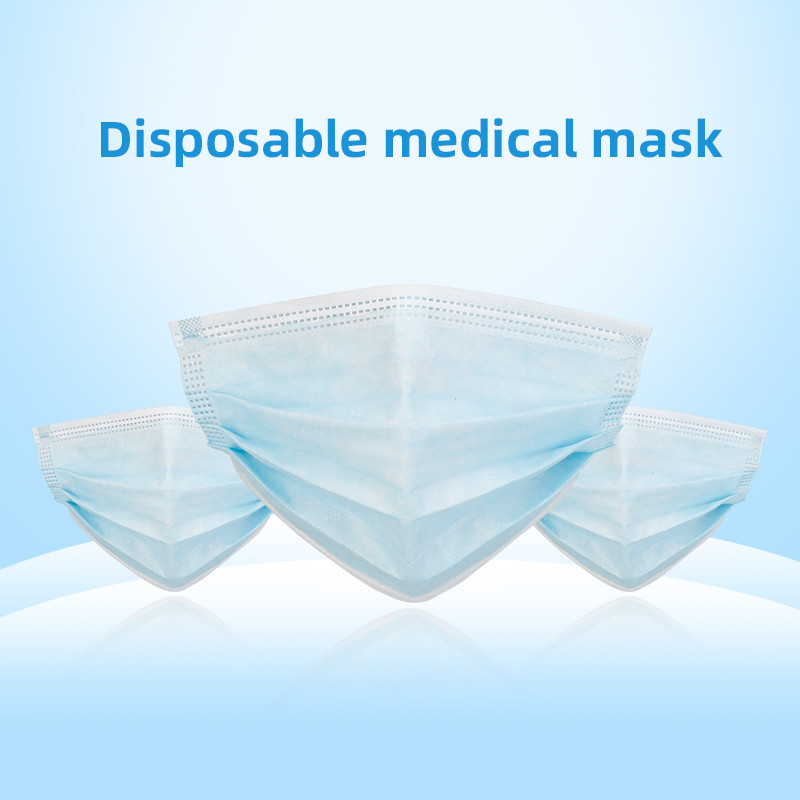 China Custom Disposable Medical Mask PP Outer Layer Non Woven Medical Mask wholesale