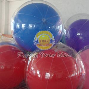 China Transparent Inflatable Advertising Inflatable Helium Balloon for Entertainment events wholesale