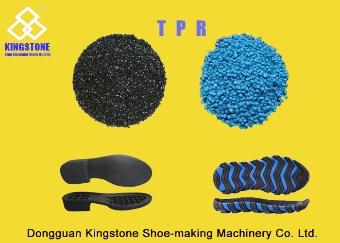 China 0.6-1.6 Density Footwear Raw Materials Virgin / Recycled TPR Granules wholesale