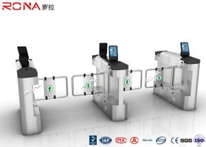 China Single / Bi Directional Swing Gate Turnstile High Speed With Face Recognition wholesale