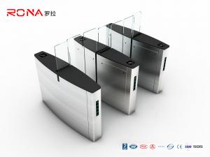 China Anti Clipping Acrylic Swing Sliding Barrier Gate 100W Automatic Pedestrian Turnstile wholesale