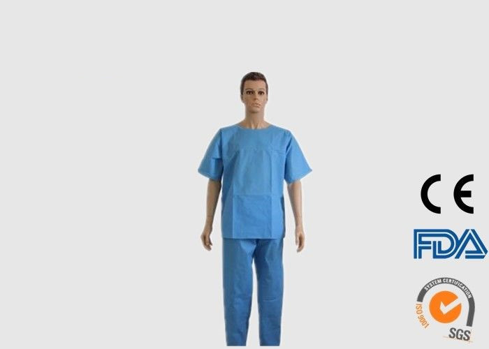 China Hospital / Clinic Disposable Surgical Gown Breathable Acid Proof wholesale