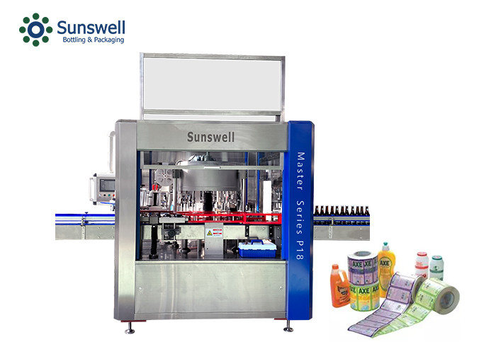 China Fully Automatic Adhesive Sticker Label Printing Machine For Bottles wholesale