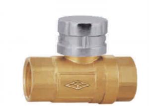 China Forged Ball Brass Water Valve Magnetic Lockable Thread End Anti Erosion wholesale