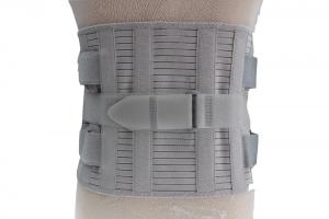 China Reinforced Elastic Lumbar Back Spine Brace With Posterior Steel Stays wholesale