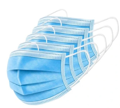 China Earloop 3 Layers Nonwoven Hygienic Medical Face Mask wholesale
