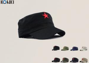 China Fashion Custom Caps Hats , Acryl Black Embroidered Baseball Caps For Men wholesale