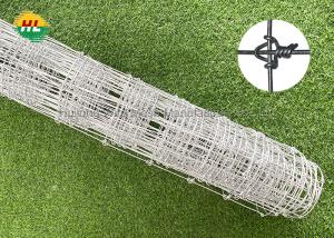 China 100m Heavy Zinc Coating Knotted Wire Mesh For Goat Horse Fencing wholesale