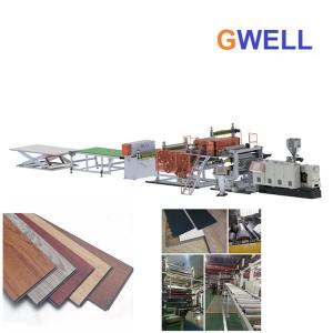 China PVC Flooring Production Line PVC Floor Making Machine Manufacturing Process wholesale