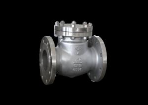 China 150lb Pressure Swing Check Valve Flanged Stainless Steel Material wholesale
