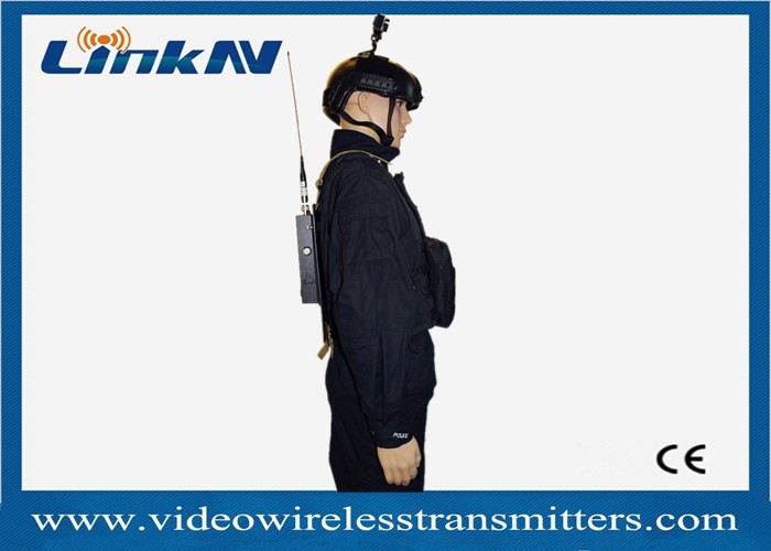 China Military COFDM Wireless Video System AES256 Encryption HDMI & CVBS H.264 2-8MHz Bandwidth Battery Powered wholesale