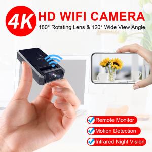 China Cxfhgy  4K Mini Camera WiFi Smart Wireless Camcorder IP Hotspot HD Night Vision Video Micro Small Cam Motion Detection wholesale