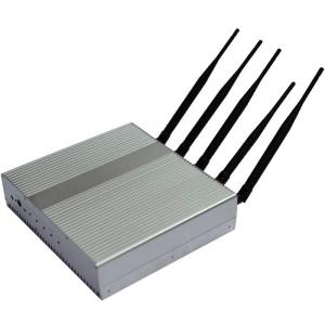 China Professional Remote Control 35dBm Mobile Jammer Device 3G 2110-2170MHZ wholesale