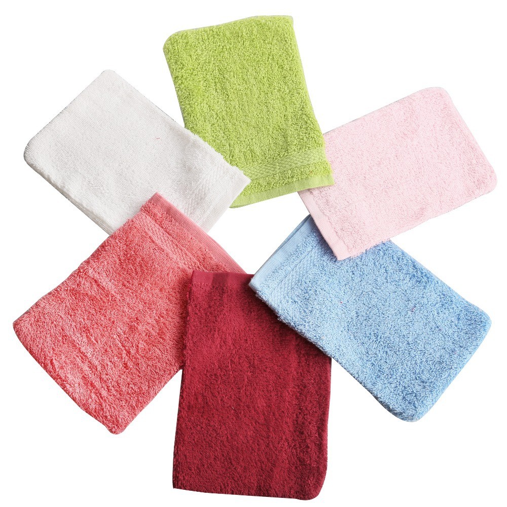 China 6pcs/lot Bath Glove Luva 100% Cotton Spa Scrubbing Bath Towel Sponge Shower Gloves Intrafa wholesale