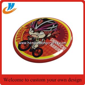 China Best price custom tin metal badge,tin pin badge with good quality, 60mm,70mm 80mm 90mm 100mm tin badge wholesale