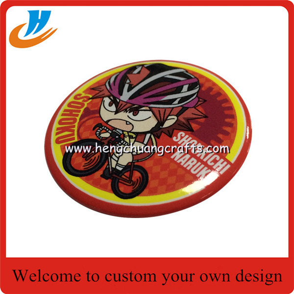 Badge factory custom tin button badge L087, cheap tin badge wholesale custom